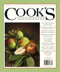 Cook's Illustrated Magazine, Sep/Oct 2018