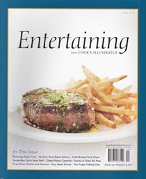 Cook's Illustrated Magazine Special Issue: Fall Entertaining (2010)