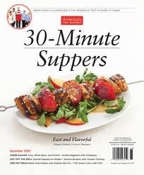 Cook's Illustrated Magazine Special Issue: 30-Minute Suppers (Summer 2010)