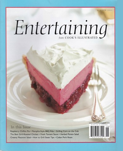 Cook's Illustrated Magazine Special Issue: Summer Entertaining (2009)