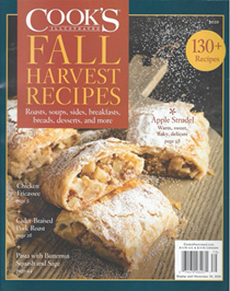 Cook’s Illustrated Magazine Special Issue: Fall Harvest Recipes (2020): Roasts, Soups, Sides, Breakfasts, Breads, Desserts, and More