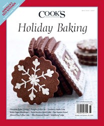 Cook's Illustrated Magazine Special Issue: Holiday Baking (2009)