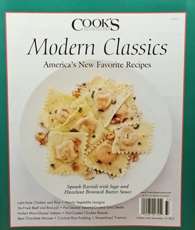 Cook’s Illustrated Modern Classics - America's New Favorite Recipes