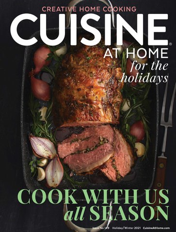 Cuisine at Home Magazine, Holiday/Winter 2021 (#149)