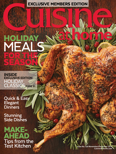Cuisine at Home Magazine, Nov/Dec 2017 (#126)