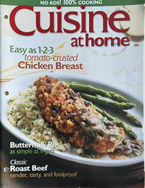Cuisine at Home Magazine, Promotional 2005