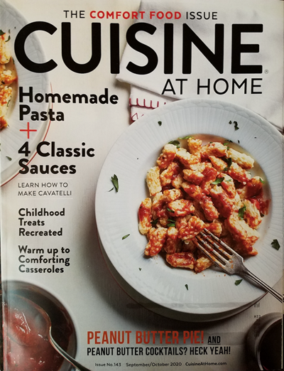 Cuisine at Home Magazine, Sep/Oct 2020 (#143): The Comfort Food Issue