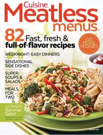 Cuisine at Home Special Issue: Meatless Menus (2017)