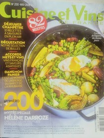 Cuisine et Vins de France, Mai/Juin 2021 (#200)