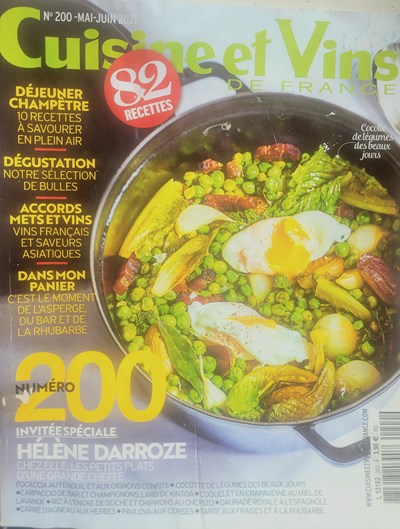 Cuisine et Vins de France, Mai/Juin 2021 (#200)