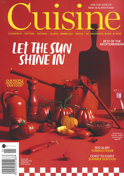 Cuisine Magazine, Jan/Feb 2018 (#186)