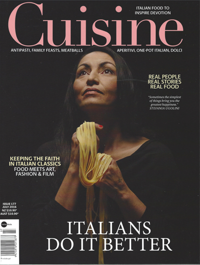 Cuisine Magazine, Jul/Aug 2016 (#177): The Italian Issue