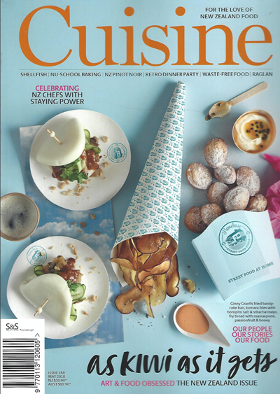Cuisine Magazine, May/Jun 2018 (#188): The New Zealand Issue