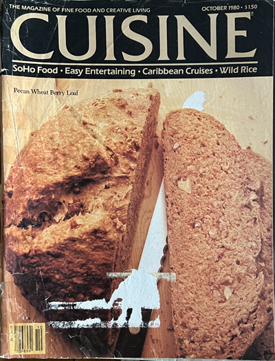 Cuisine Magazine, October 1980: The Magazine of Fine Food and Creative Living