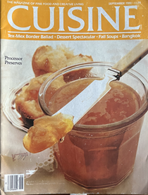 Cuisine Magazine, September 1980: The Magazine of Fine Food and Creative Living