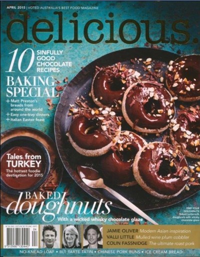 Delicious Magazine (Aus), April 2015: Baking Special