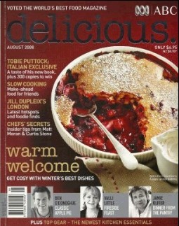 Delicious Magazine (Aus), August 2008