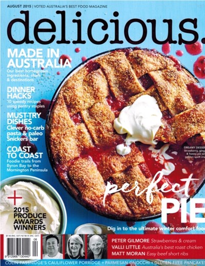 Delicious Magazine (Aus), August 2015