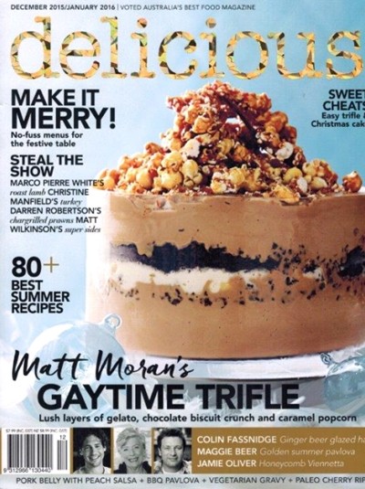 Delicious Magazine (Aus), Dec 2015/Jan 2016
