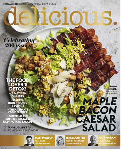 Delicious Magazine (Aus), February 2020 (#200): Celebrating 200 Issues!