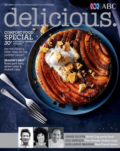 Delicious Magazine (Aus), July 2014: Comfort Food Special