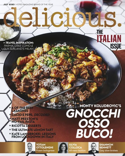 Delicious Magazine (Aus), July 2020 (#205): The Italian Issue
