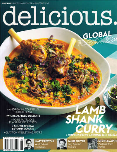 Delicious Magazine (Aus), June 2018 (#182)