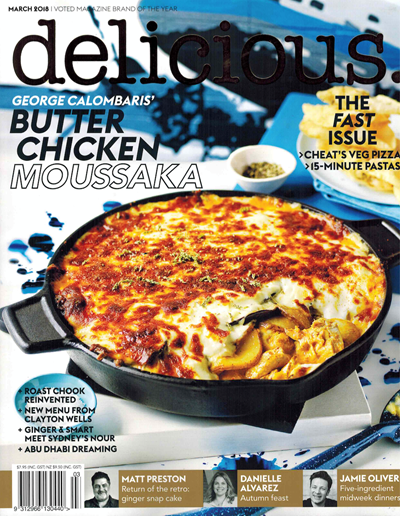 Delicious Magazine (Aus), March 2018 (#179): The Fast Issue
