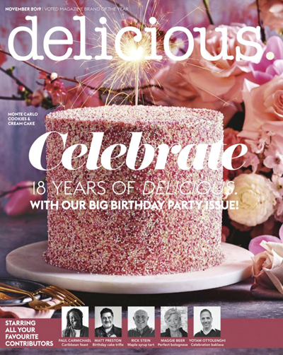 Delicious Magazine (Aus), November 2019 (#198): Big Birthday Party Issue