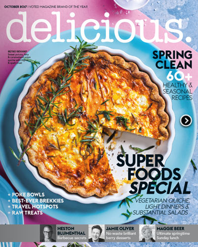 Delicious Magazine (Aus), October 2017 (#175): Super Foods Special