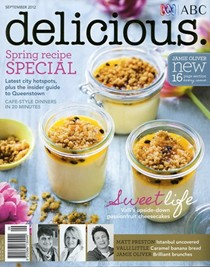 Delicious Magazine (Aus), September 2012: Spring Recipe Special