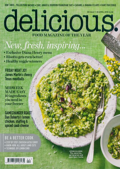 Delicious Magazine (UK), April 2018