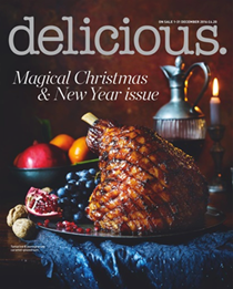 Delicious Magazine (UK), December 2016: Magical Christmas & New Year Issue