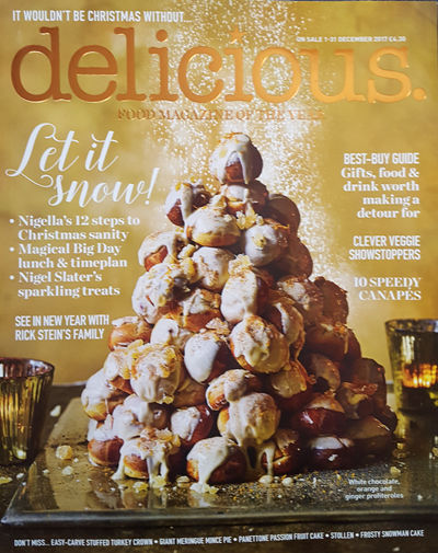 Delicious Magazine (UK), December 2017