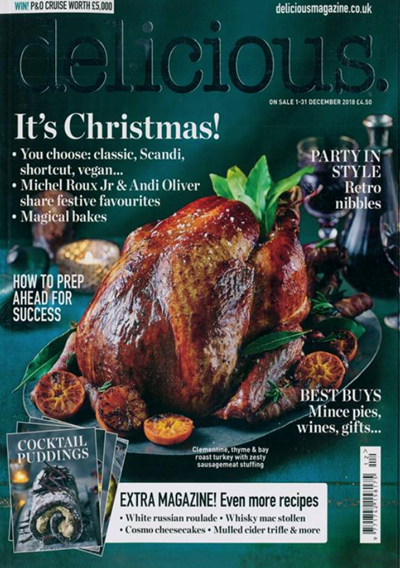 Delicious Magazine (UK), December 2018