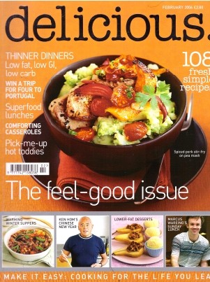 Delicious Magazine (UK), February 2006: The Feel-Good Issue