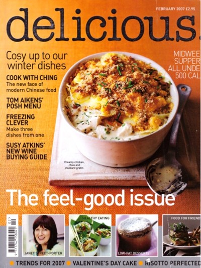 Delicious Magazine (UK), February 2007: The Feel-Good Issue