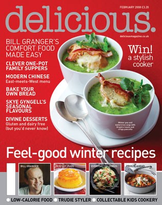 Delicious Magazine (UK), February 2008