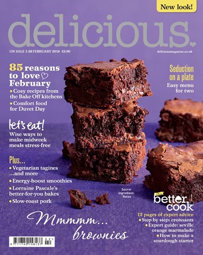 Delicious Magazine (UK), February 2014