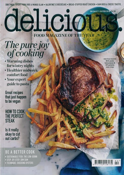 Delicious Magazine (UK), February 2018