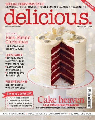 Delicious Magazine (UK), January 2013: Special Christmas Issue 2012 ...