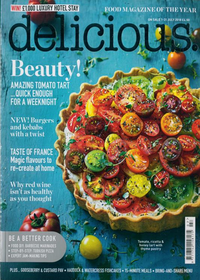 Delicious Magazine (UK), July 2018