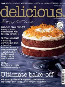 Delicious Magazine (UK), March 2012: Special 100th Issue Celebration