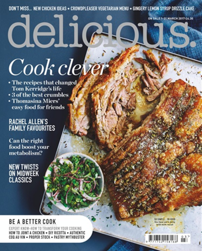 Delicious Magazine (UK), March 2017