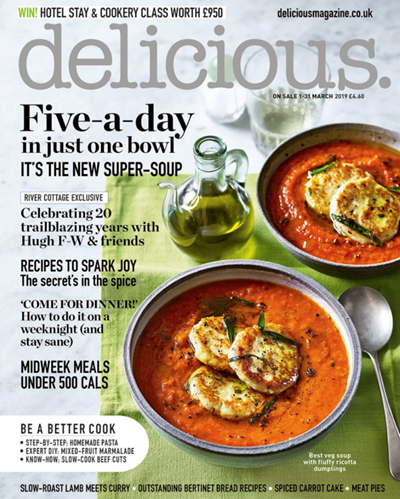 Delicious Magazine (UK), March 2019