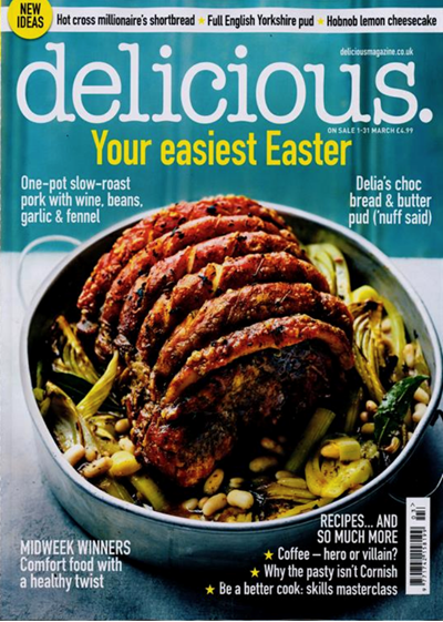 Delicious Magazine Uk March Eat Your Books