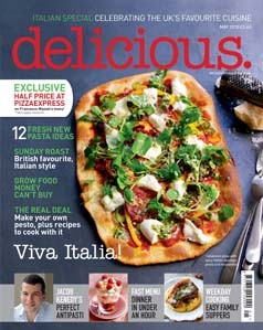 Delicious Magazine (UK), May 2010: The Italian Issue