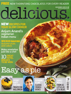 Delicious Magazine (UK), November 2009