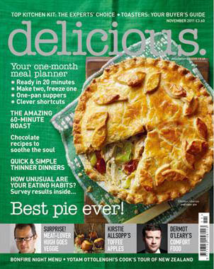 Delicious Magazine (UK), November 2011