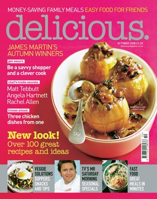 Delicious Magazine (UK), October 2008 | Eat Your Books